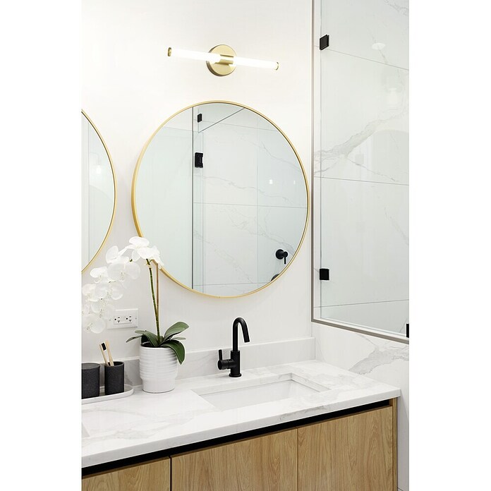 Eglo Led-spiegelverlichting Ramola (Geelkoper, l x d x h: 450 x 65 x 120 mm) | BAUHAUS