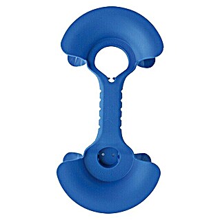 Držač za kabel u obliku bučice (Plave boje, Plastika)