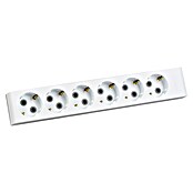Produžni kabel s utičnicama  (Bijela, Bez prekidača, Broj CEE utičnica: 6 Kom.) | BAUHAUS