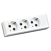 Produžni kabel s utičnicama  (Bijela, Bez prekidača, Broj CEE utičnica: 3 Kom.) | BAUHAUS