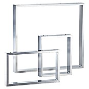 Noblewood Pur Iternal Escuadra de pared (550 x 60 x 322 mm, Plateado, 2 uds.)