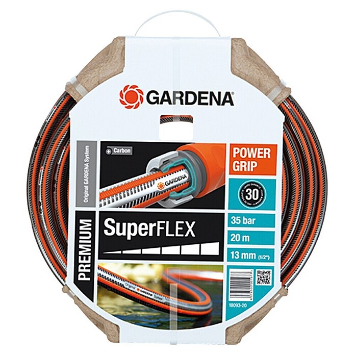Gardena Cev za zalivanje Premium SuperFlex  (Dolžina: 20 m, Diameter cevi: 13 mm, 35 bar) | 7330 - Schläuche konfektioniert Marke | IAFD - Schläuche/Schlauchaufbewahrung | IAF - Wassertechnik | IA - Gartenhartware | I - Stadtgarten | BAUHAUS