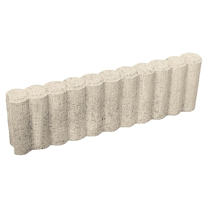 Randstein (Weiß, 50 x 6 x 15 cm)