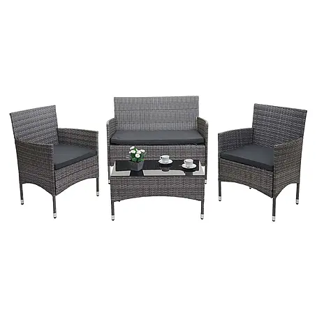 Mendler  Loungemöbel-Set HWC-F55