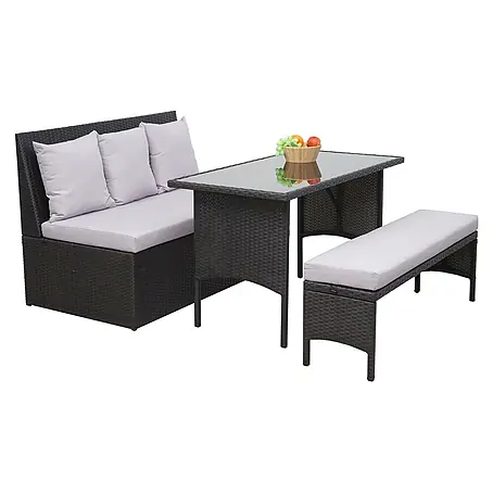 Mendler  Loungemöbel-Set HWC-G16
