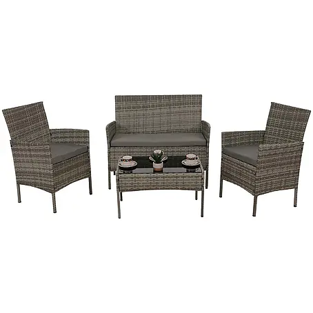 Mendler  Loungemöbel-Set HWC-N98