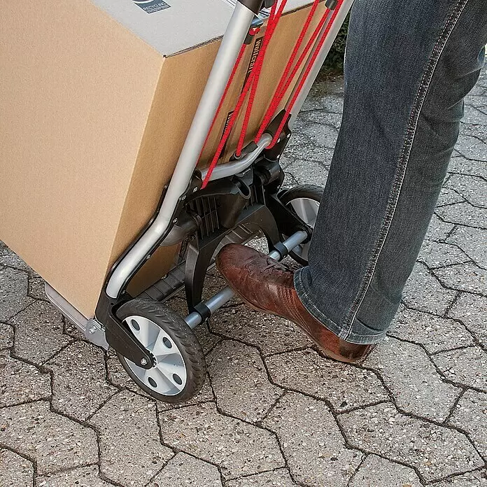 Wolfcraft Sackkarre TS 850 - Traglast: 100 kg - Anwendungsbeispiel