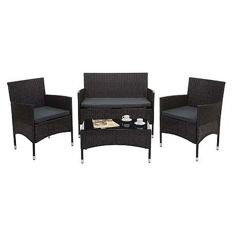 Mendler  Loungemöbel-Set HWC-F55