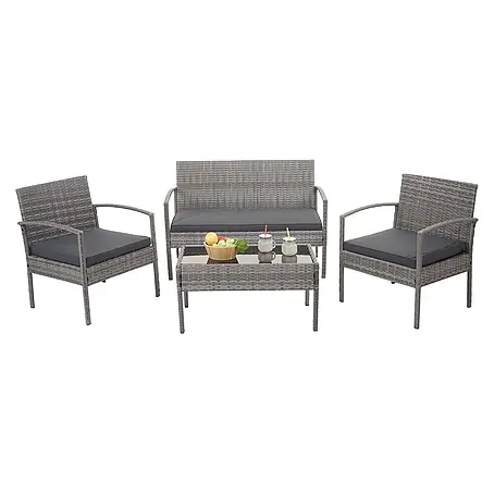 Mendler  Loungemöbel-Set HWC-F56