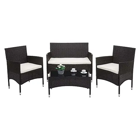 Mendler  Loungemöbel-Set HWC-F55