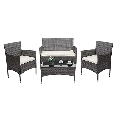 Mendler  Loungemöbel-Set HWC-F55