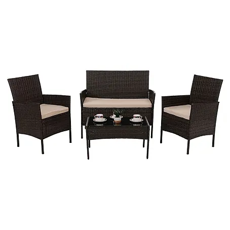 Mendler  Loungemöbel-Set HWC-N98
