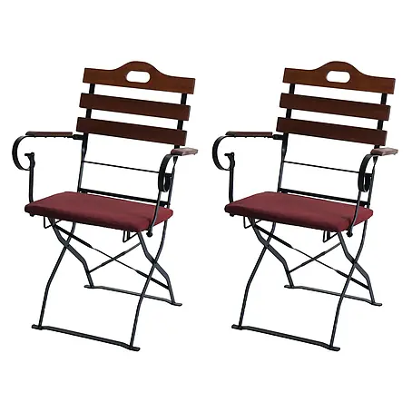 Mendler  Gartenstuhl-Set HWC-J40