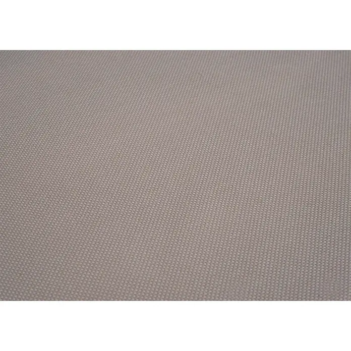 Mendler 2er-Set Biergartenstuhl HWC-J40 - hellbraun, Polster beige -  - Nahaufnahme eines hellbeigen gewebten Stoffes mit einer subtilen, gleichmäßigen Textur.