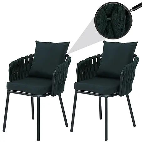 Mendler  Gartenstuhl-Set HWC-P89