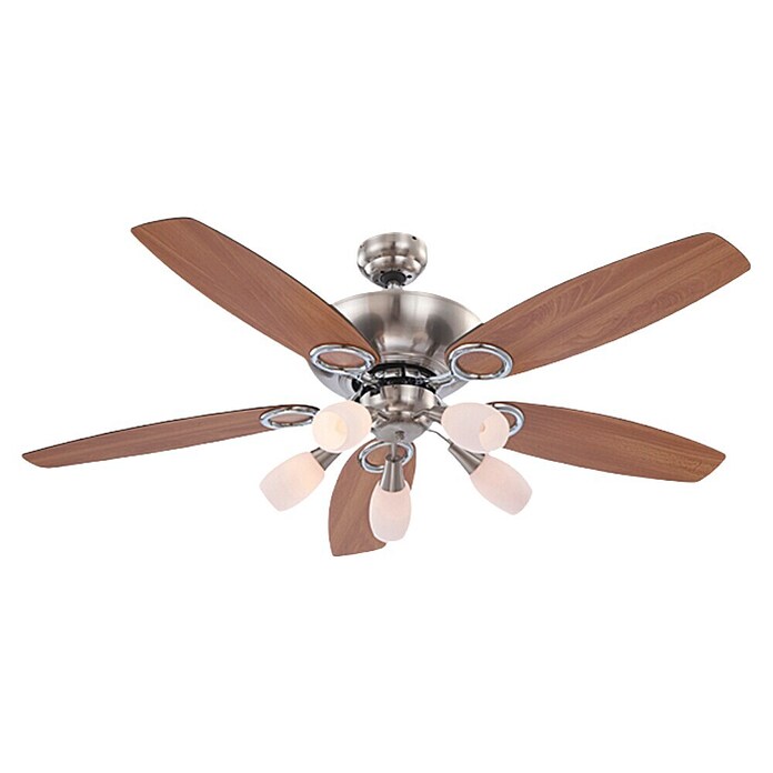 Globo Deckenventilator Jerry (130 cm, Buche/Graphit, Max. Leistung: 200 W)