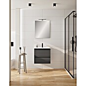 Camargue Pull Waschbeckenunterschrank Pull (B x T x H: 59,5 x 45,4 x 55 cm, Grafit) | BAUHAUS
