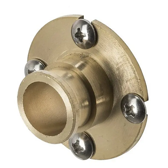 Komplettes Duschsystem Thermostatisch ANGO Unterputz Armatur Wasserhahn mit Kopfbrause in Chrom -  - Messingfitting mit vier Schrauben zur Schlauchverbindung oder -reparatur.
