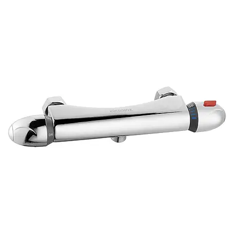 Brausearmatur Thermostatisch MER ROUGE Brausebatterie für Badezimmer in Chrom