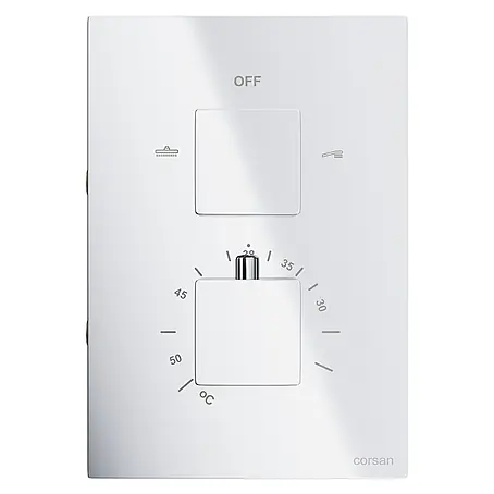 Bad Land  UP-Brausethermostat BOX UP-Brausethermostat Chrom