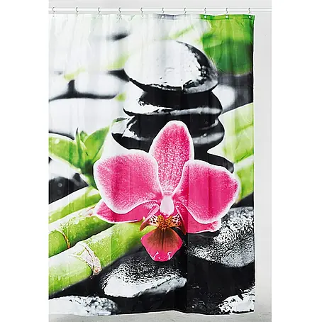 Venus  Textil-Duschvorhang Orchidee