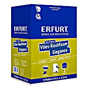 Erfurt Raufasertapete Elegance (Korngröße: Mittel, Weiß, 15 x 0,53 m, Vlies)