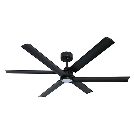 Vam  Deckenventilator DC Deckenventilator 3 PLUS 3 Wi-Fi schwarz LED