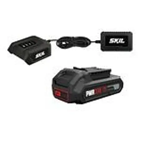 Skil „20V Max“-Lithium-Ionen-Akku mit 2,0 Ah & 1,0A Ladegerät – PWRCORE 20™