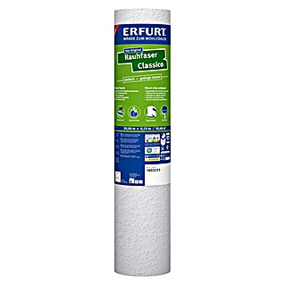 Erfurt Classico Raufasertapete Standard (Weiß, Korngröße: Mittel, 20 x 0,53 m)