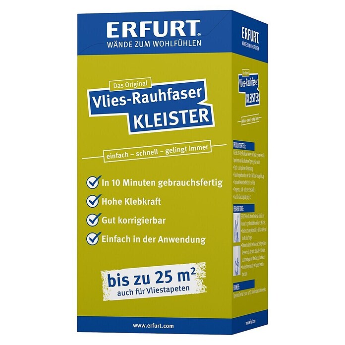 Erfurt Tapetenkleister Vlies-Rauhfaser Kleister (200 g) | BAUHAUS