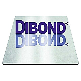 Verbundplatte nach Maß Dibond (Max. Zuschnittsmaß: 305 cm, Breite: 125 cm)