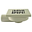 Marley Badablauf (150 x 150 mm, Abgang: Waagerecht, Durchmesser Rohranschluss: 50 mm)