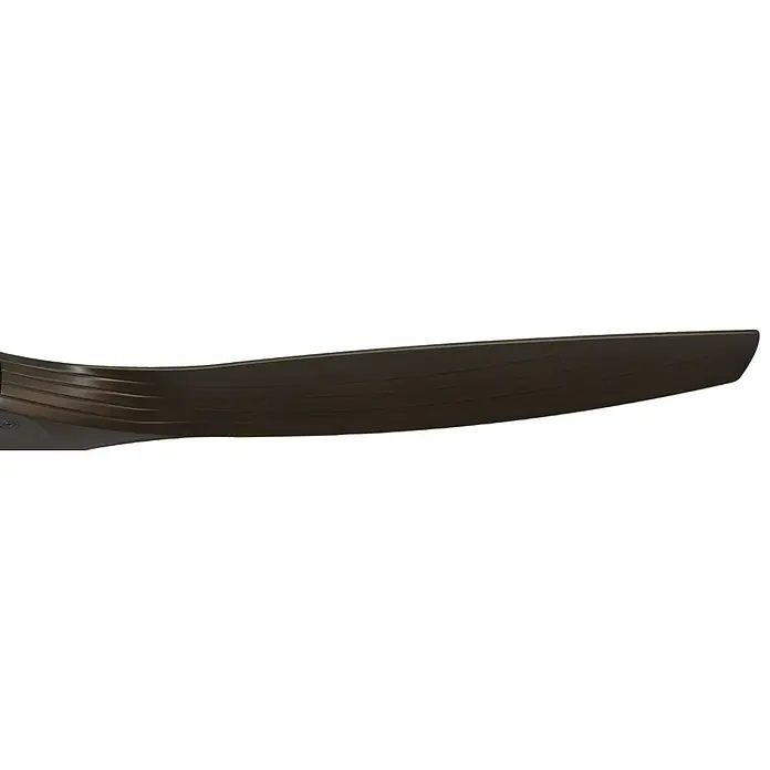 Vam Deckenventilator Outdoor DC Deckenventilator LINES LED Bronze 153 cm - Bronze, 1.530 mm, 37 W - Gekrümmtes, dunkelbronzenes Deckenventilatorblatt mit Rippendesign.