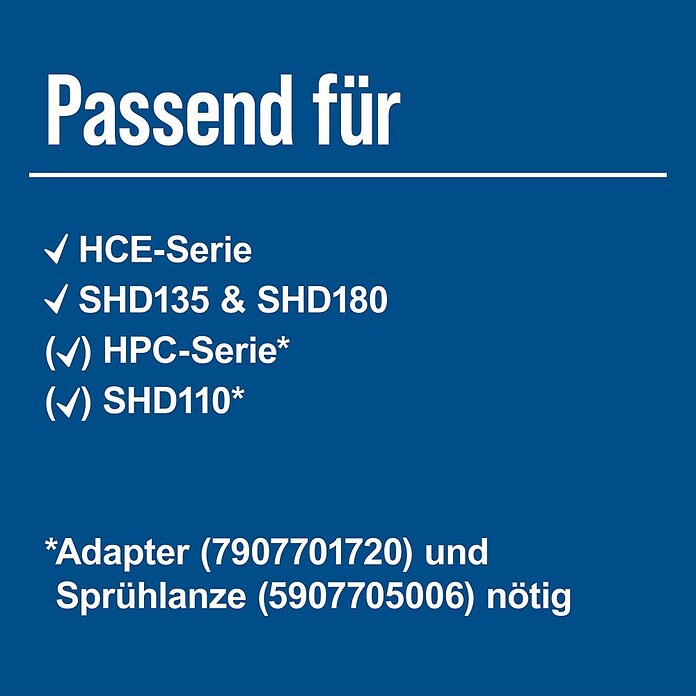 Scheppach Spritzdüse (Passend für: HCE-Serie, SHD135&SHD180, HPC-Serie, SHD110, Schwarz) | BAUHAUS