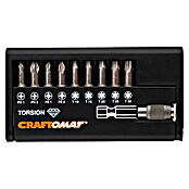 Craftomat Bit-Set Diamant (10-tlg., Diamantbeschichtet)