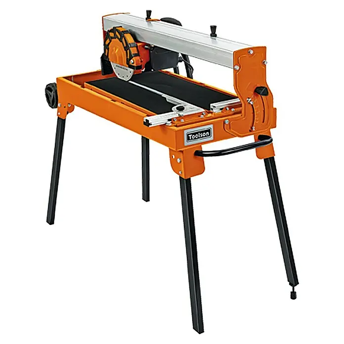 Toolson Elektro-Fliesenschneider PRO-RF 620 - 900 W, Max. Schnittlänge: 620 mm, Schnitttiefe bei 90 °: 30 mm - Toolson Fliesenschneidmaschine mit einem robusten Gestell und einer präzisen Schneidevorrichtung für exakte Fliesenzuschnitte.