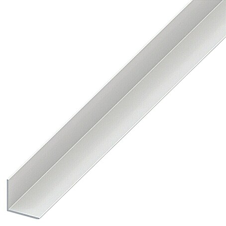 Kantoflex Winkelprofil (1 000 x 20 x 20 mm, Stärke: 1,5 mm, Kunststoff, Weiß)