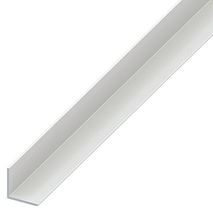 Kantoflex Winkelprofil (2.000 x 40 x 40 mm, Stärke: 1,2 mm, PVC, Weiß)