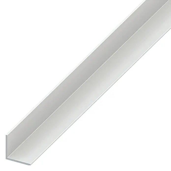 Kantoflex Winkelprofil2.500 x 15 x 15 mm, Stärke: 1,2 mm, PVC, Weiß