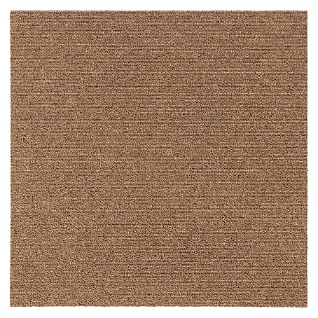 Floordirekt Teppichfliese Moscow Selbstliegend 50 x 50 cm 0,25 m² Hellbraun