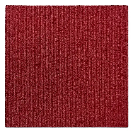 Floordirekt  Teppichfliese Lyonn - 50 x 50 cm - 0,25 m² - Rot