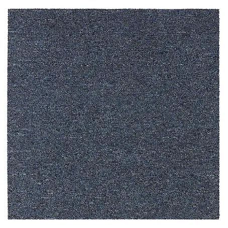 Floordirekt  Teppichfliese Moscow 50 x 50 cm Blau