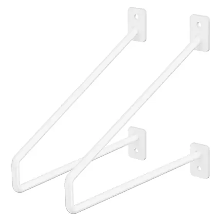 ML-Design  Schwerlastregal Regalstütze Haarnadel 2er Set solide Regalwinkel Industrial Metall