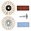 Craftomat Polier-Set (5-tlg., Passend für: Bohrfutter)
