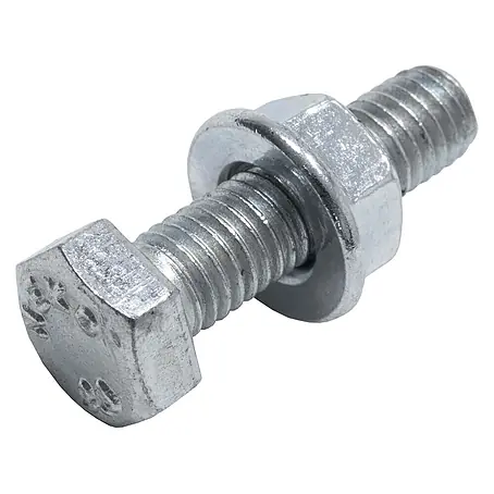Protektor  Montagezubehör für Trockenbau 100x Sechskantschraube M8 x 30 SW13 M8.8 Montage Set A1 Silber