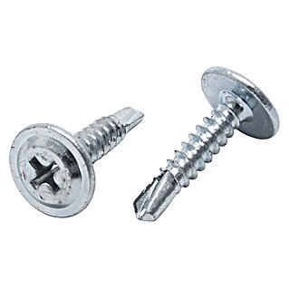 Protektor Blechschraube 1000x 4,2mm x 19mm mit Bohrspitze Stahl Silber