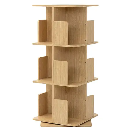 ML-Design  Holzregal Spielzeugregal drehbar 360 Grad Regal Standregal freistehend Drehregal