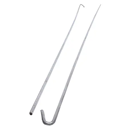 Protektor  Montagezubehör für Trockenbau 750mm Abhängedraht mit Haken Silber