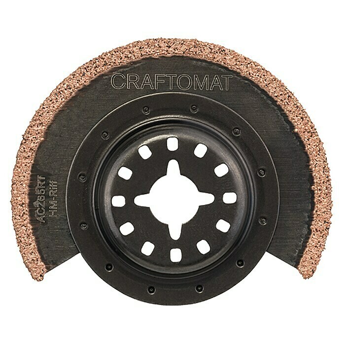 Craftomat Hoja de sierra segmentada de metal duro ACZ 65 RT (65 mm)