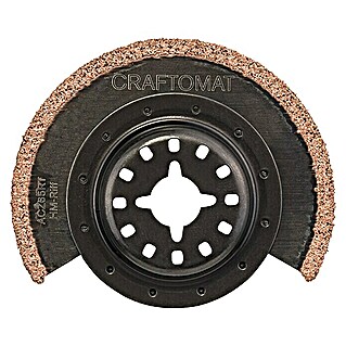 Craftomat Hoja de sierra segmentada de metal duro ACZ 65 RT (65 mm)